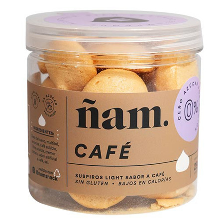 Imagen de Suspiros Ñam Light Sabor Café 29g