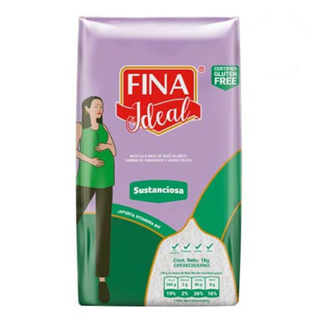 Imagen de Harina De Maíz Fina Ideal Sin Gluten Sustanciosa 1Kg