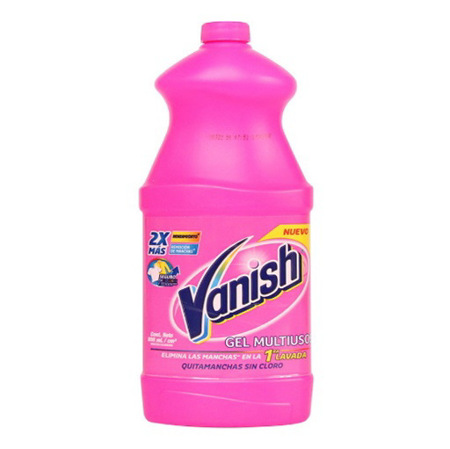 Imagen de Detergente En Gel Vanish Quitamanchas Sin Cloro Rosa 900 Ml