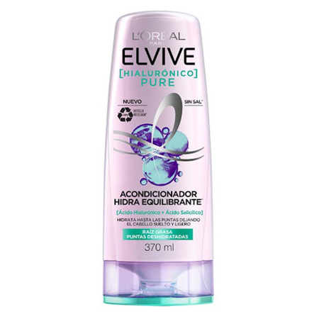 Imagen de Acondicionador Elvive Hialuronico Puré 370 Ml