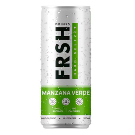 Imagen de Bebida Alcohólica Frsh Manzana Verde Lata 355 Ml