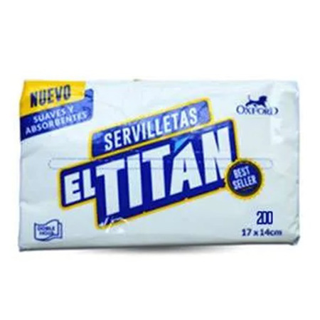 Imagen de Servilleta Pequeña Titan 200 Und