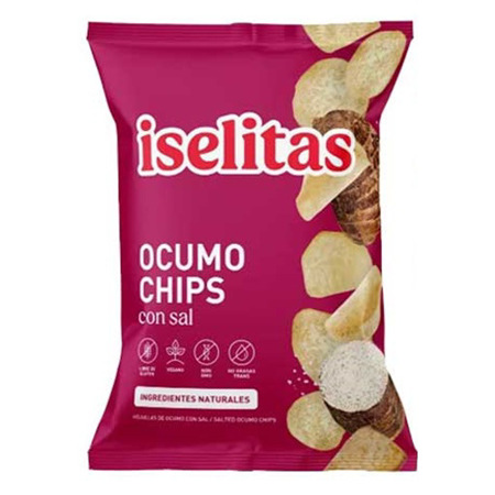 Imagen de Ocumo Chips Con Sal Iselita 180 Gr