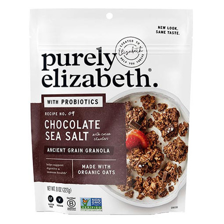 Imagen de Granola Purely Elizabeth Chocolate Sea Salt 227 Gr