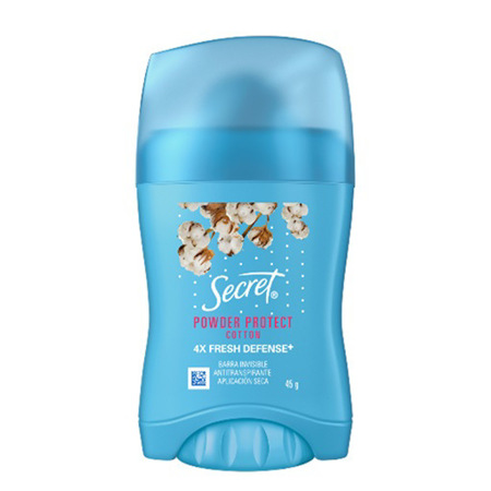 Imagen de Desodorante Barra Secret Powder Protect Cotton 45g