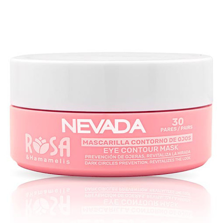 Imagen de Mascarilla De Ojos Nevada Rosa & Hamamelis 30pares