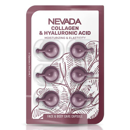 Imagen de Capsula Facial & Corporal Nevada Colageno & Acido Hialuronico X6