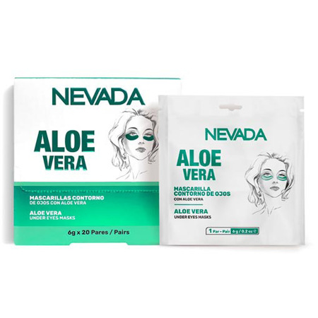 Imagen de Mascarilla De Ojos Nevada Aloe Vera 1 Pza