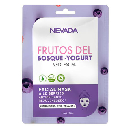 Imagen de Mascarilla Facial Nevada Frutos Del Bosque