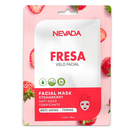 Imagen de Mascarilla Facial Nevada Fresa