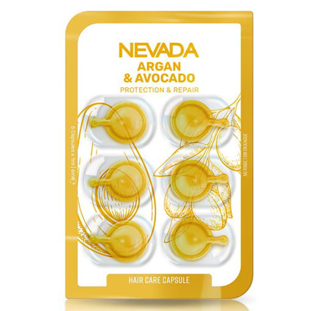 Imagen de Capsula Capilar Nevada Argan y Aguacate X6