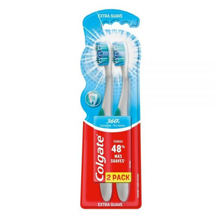 Imagen de Cepillo Dental Colgate 360 Sensitive Pro Alivio X2und