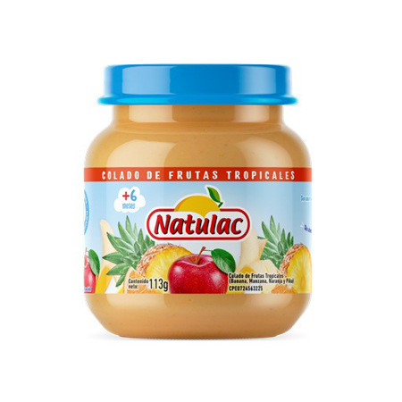 Imagen de Colado De Frutas Tropicales Natulac 113 Gr