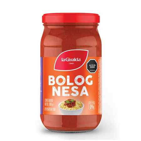 Imagen de Salsa Bolognesa La Giralda 190 Gr.