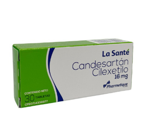 Imagen de Candesartan Tab 16mg X 30 La Sante