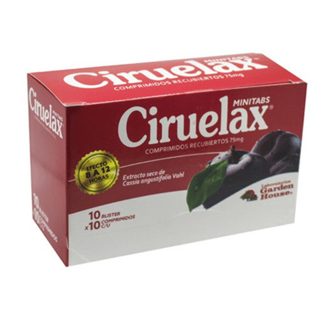 Imagen de Ciruelax Minitab 75 Mg X10