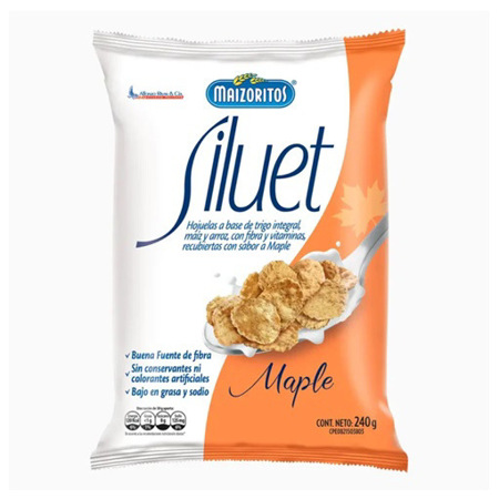 Imagen de Cereal De Avenas Siluet Maple Maizoritos 240 Gr.