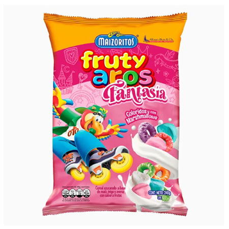 Imagen de Cereal Fruty Aros Maizoritos Con Marshmallows 240 Gr