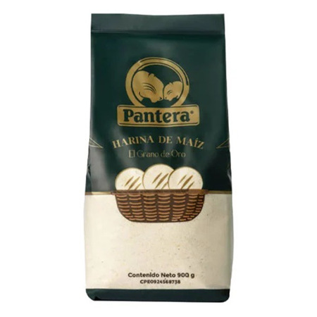 Imagen de Harina De Maíz Pantera Blanca Precocida 900Gr