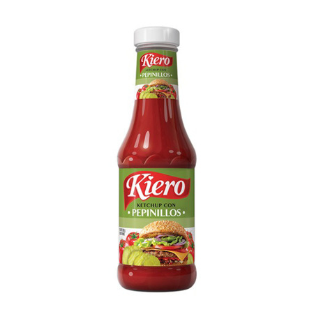 Imagen de Ketchup Con Pepinillo Kiero 380 Gr.