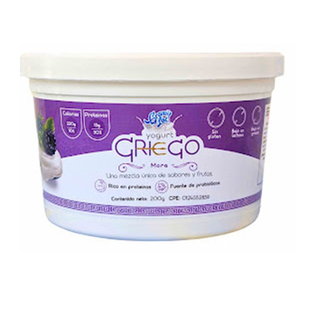 Imagen de Yogurt Firme Granvi Lac Mora 200 Gr