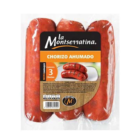 Imagen de Chorizo Ahumado La Montserratina 3 Und
