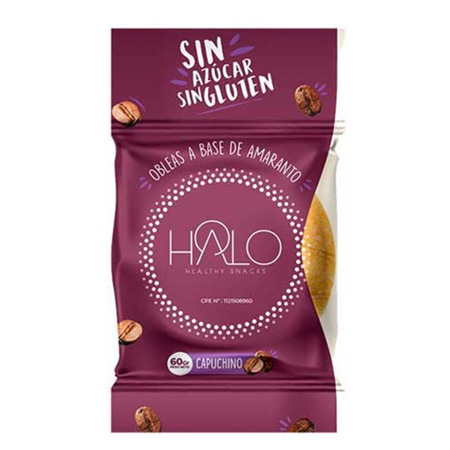Imagen de Oblea De Amaranto Halo Capuchino 60g