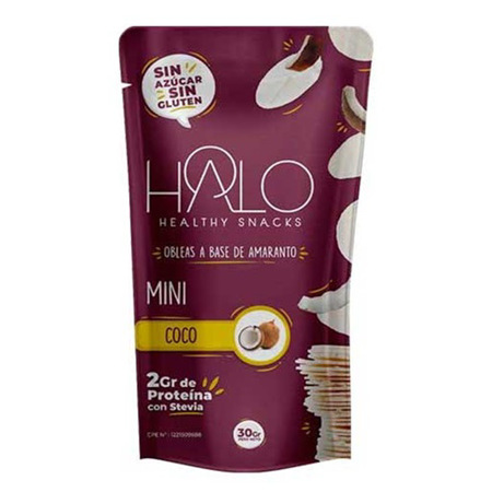 Imagen de Oblea De Amaranto Halo Mini Coco 30g