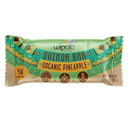 Imagen de Barra De Piña Y Quinoa Wipala Sin Gluten 35g