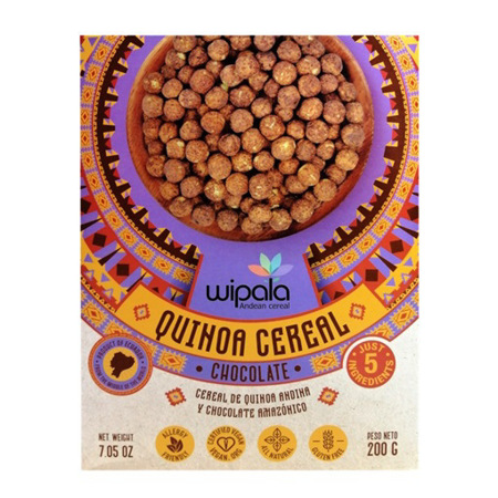 Imagen de Cereal De Chocolate Y Quinoa Wipala Sin Gluten 200g