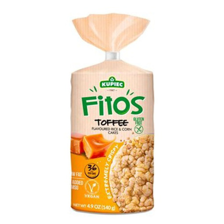 Imagen de Galletas Fitos de Arroz con Sabor a Caramelo Sin Gluten 15 Und 120g