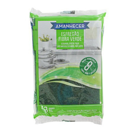 Imagen de Esponja De Fibra Verde Amanhecer 3 Und