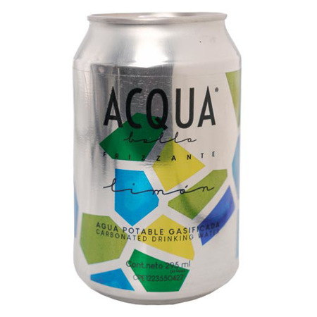 Imagen de Agua Gasificada Acqua Limón 295ml