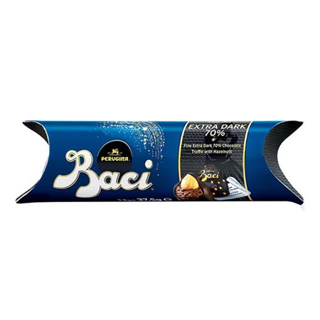 Imagen de Bombón Baci Tubo Tubo Fondente 70% 37g.
