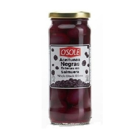 Imagen de Aceituna Negras En Salmuera Osole 340 Gr.