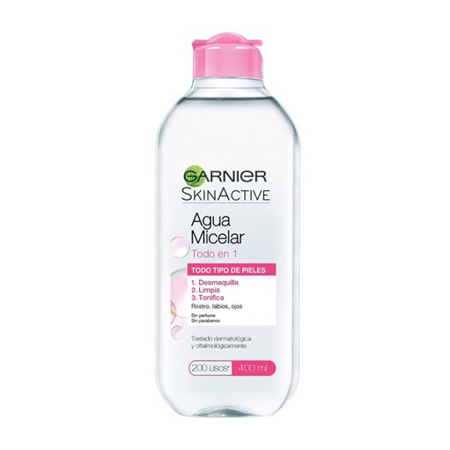 Imagen de Agua Micelar Garnier De Todo Tipo De Piel 400ml