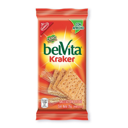 Imagen de Galletas Kraker Bran Belvita 9 Und 252g