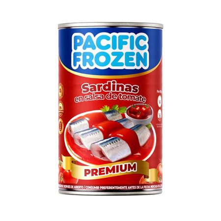 Imagen de Sardina Pacific Frozen En Salsa De Tomate 170g