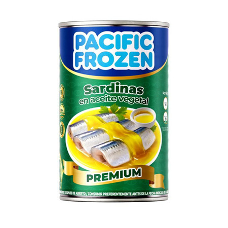 Imagen de Sardina Pacific Frozen En Aceite 170g