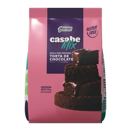 Imagen de Mezcla Para Torta Casabe Gourmet Chocolate Gluten Free 570g