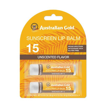 Imagen de Bálsamo Labial Australian Gold Spf15 2 Und