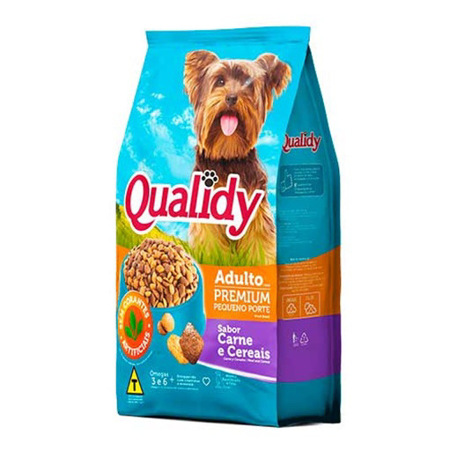Imagen de Alimento Para Perro Qualidy Raza Pequeña Carne Y Cereal 3kg