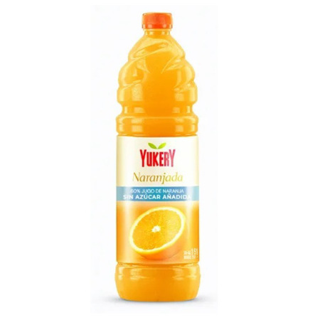 Imagen de Jugo de Naranja Sin Azúcar Yukery 1.5L
