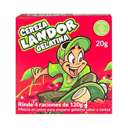 Imagen de Gelatina De Cereza Landor 20g