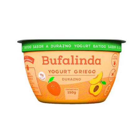 Imagen de Yogurt Firme Bufalinda Durazno 150g