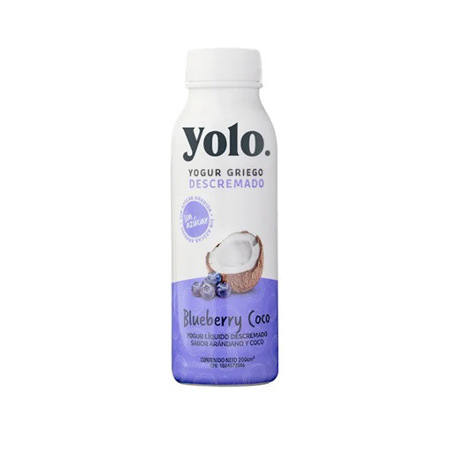 Imagen de Yogurt Liquido Yolo Blueberry Coco 400M