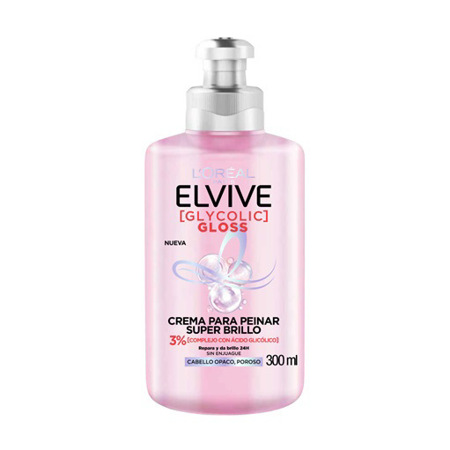 Imagen de Crema De Peinar Elvive Glycolic Gloss 300ml