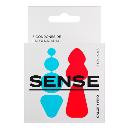 Imagen de Preservativo Sense Calor Y Frio 3 Und