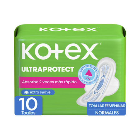 Imagen de Toalla Sanitaria Normal Kotex (10 Unidades).