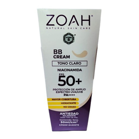Imagen de Crema Facial Zoah Bb Cream Tono Claro 50ml